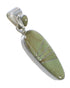 Southwest Authentic Sterling Silver And Turquoise Pendant RX77187